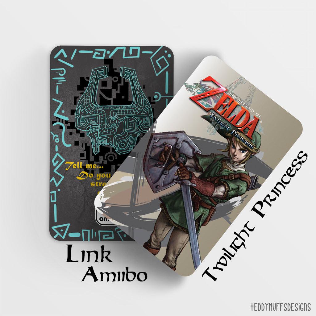 Forkludret rod matchmaker Link (Twilight Princess) Amiibo Card - Teddymuffs Designs