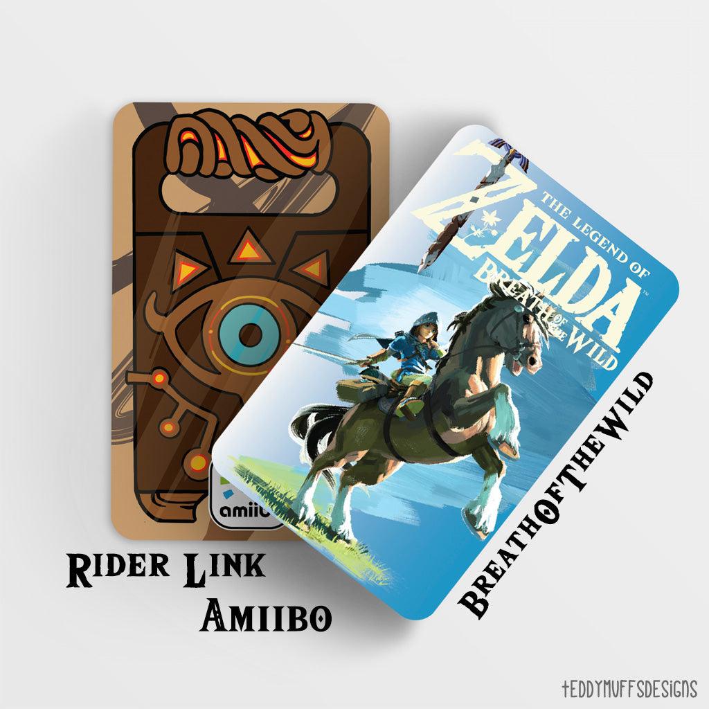Rider Link (BoTW) Amiibo Card - Teddymuffs Designs