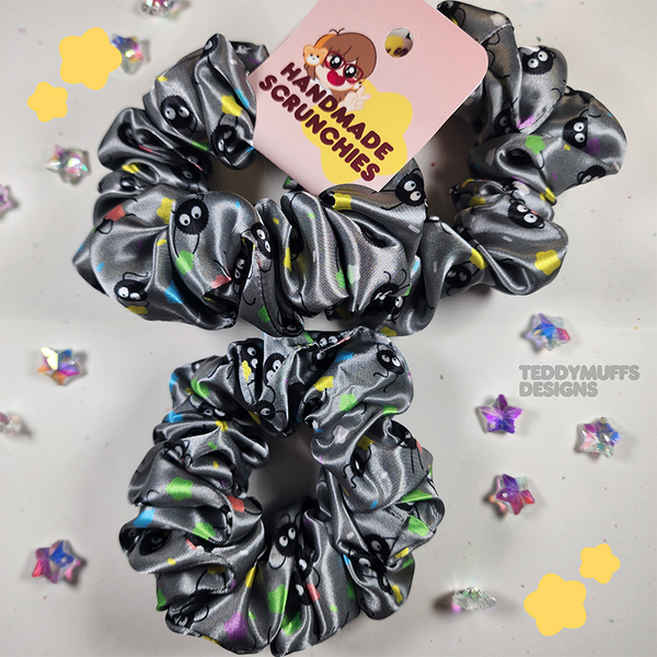 Soot Sprite Scrunchie | Studio Ghibli - Teddymuffs
