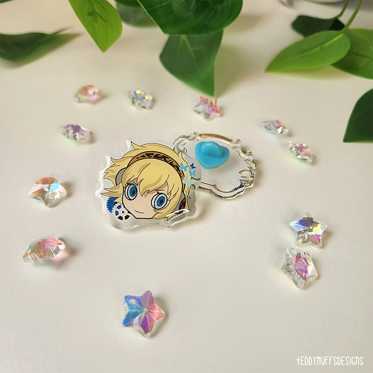 Aigis Acrylic Pin (Persona 3 Inspired)