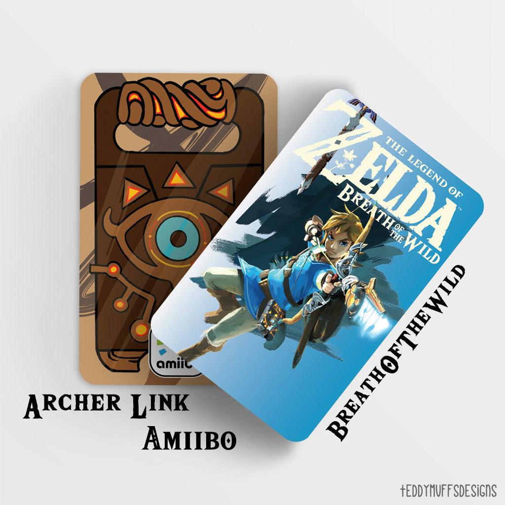 Archer Link (BoTW) Amiibo Card - Teddymuffs Designs