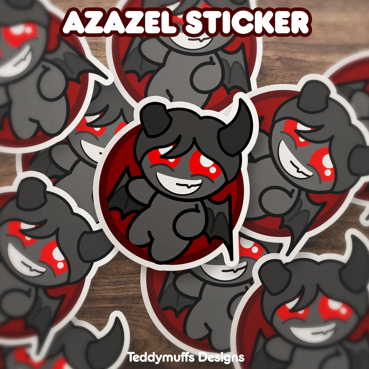 Azazel (Binding of Isaac) Sticker