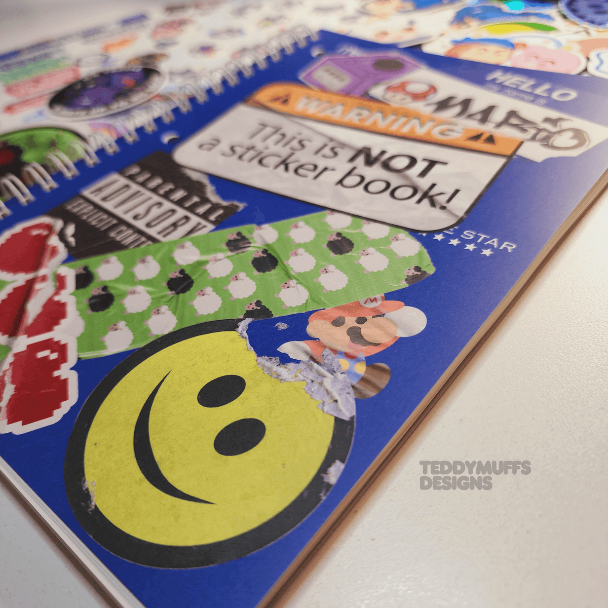 Sticker Bomb Sticker Book - Teddymuffs Designs