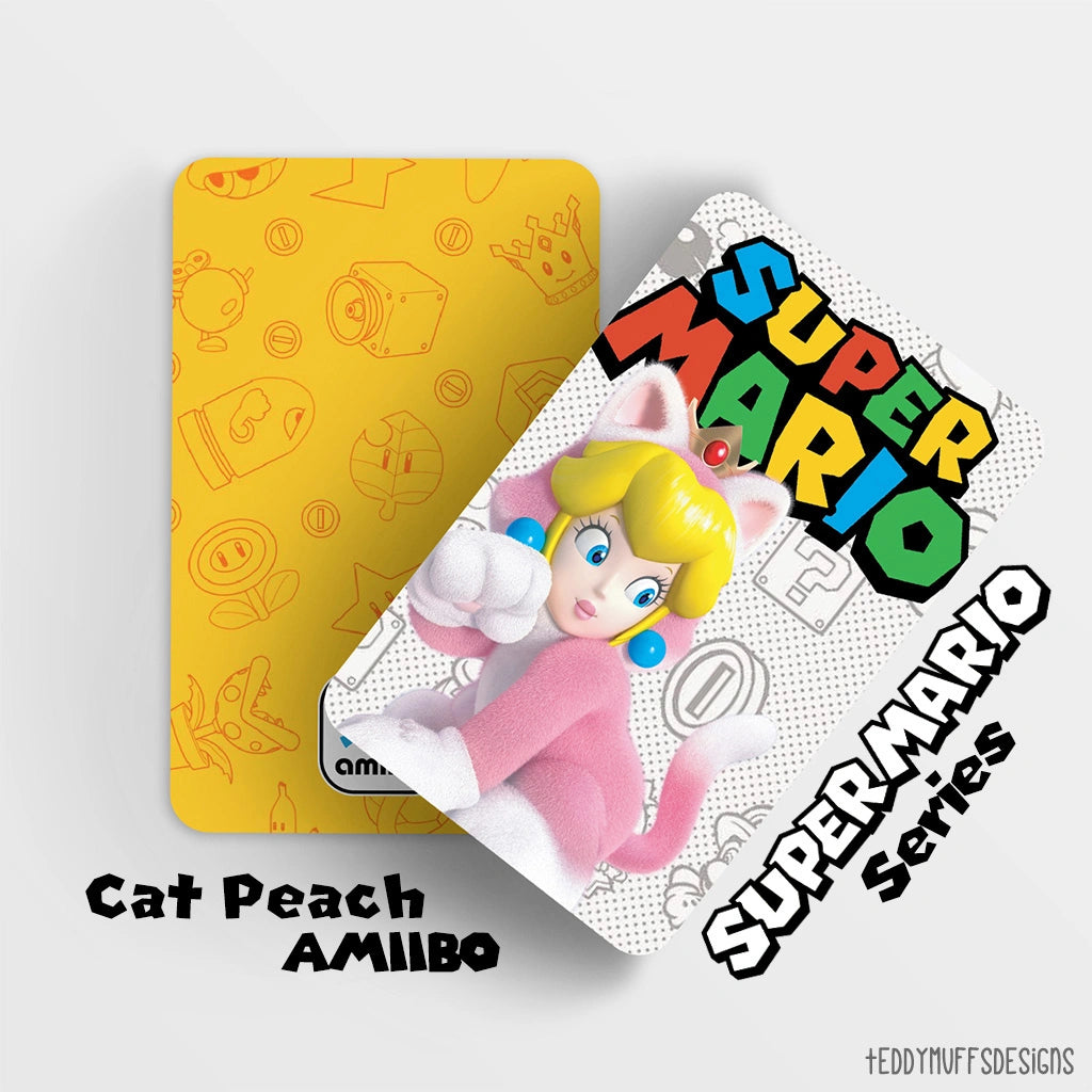 Cat Peach Amiibo
