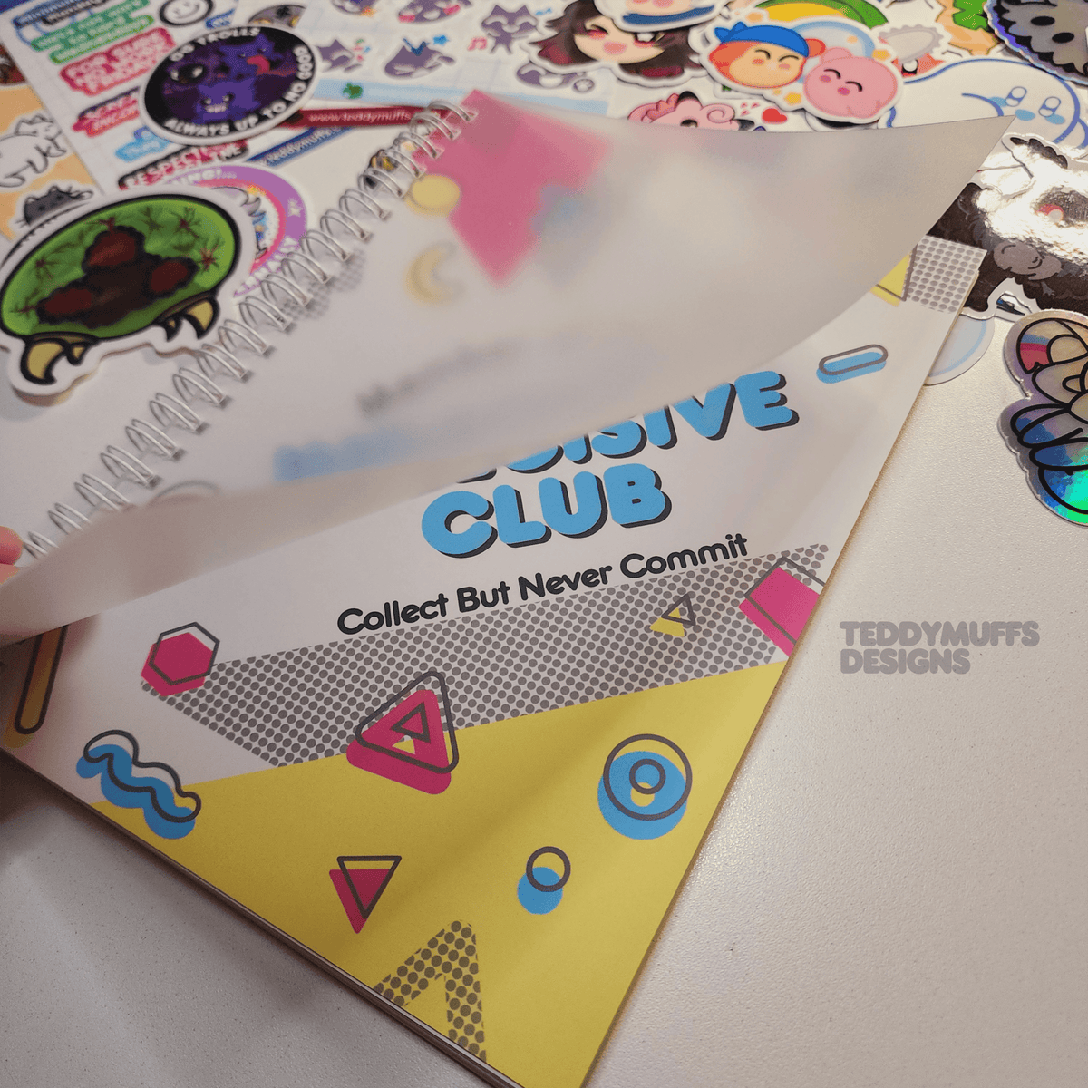 Indecisive Club Sticker Book - Teddymuffs Designs