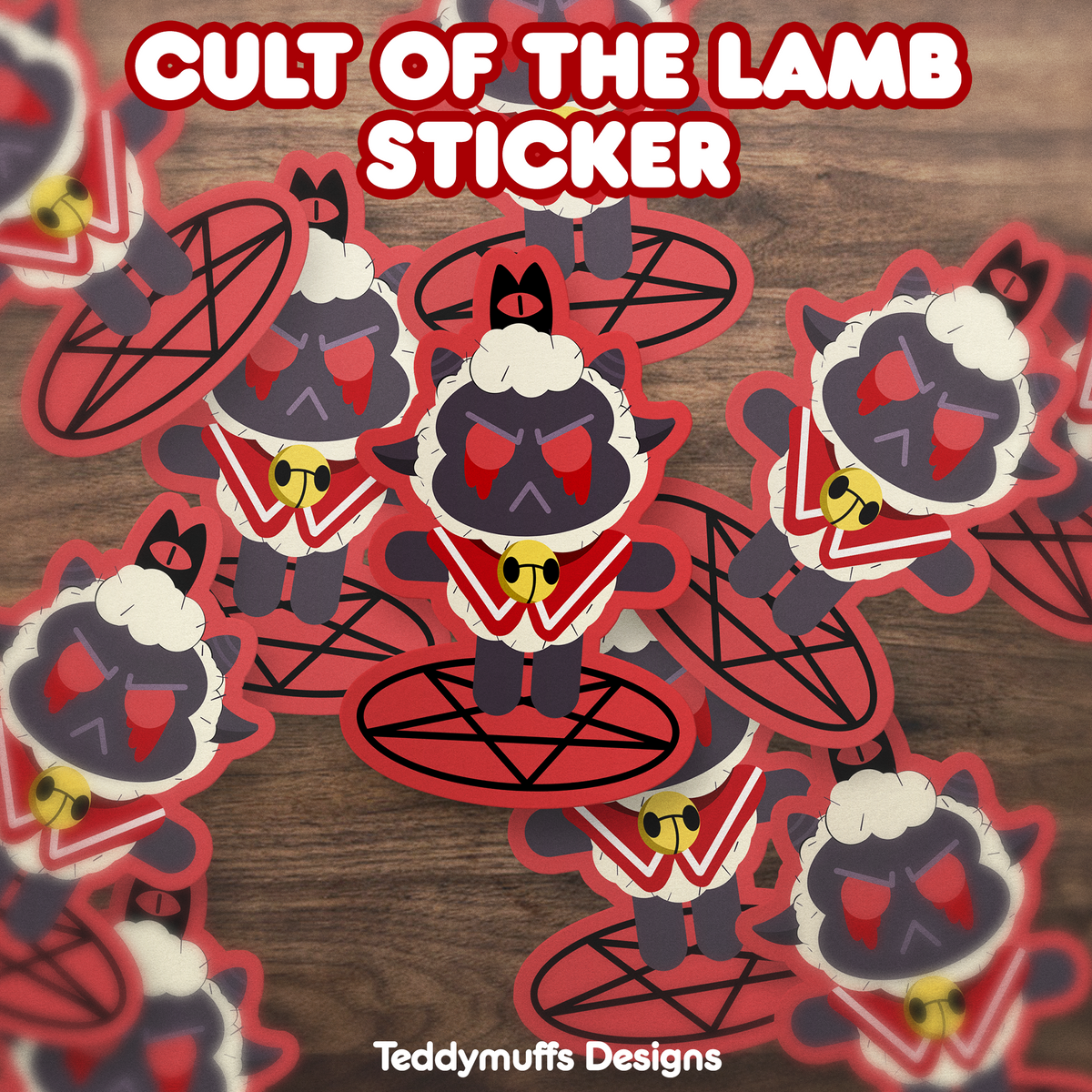 Cult of the Lamb Sticker