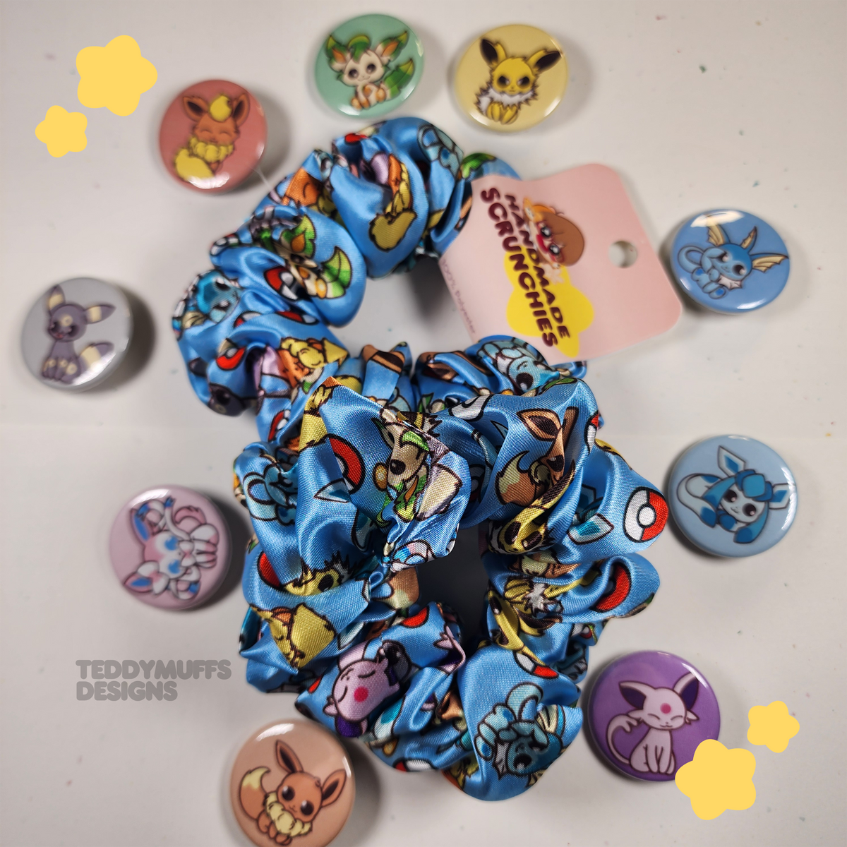 Eeveelutions Scrunchies | Pokemon