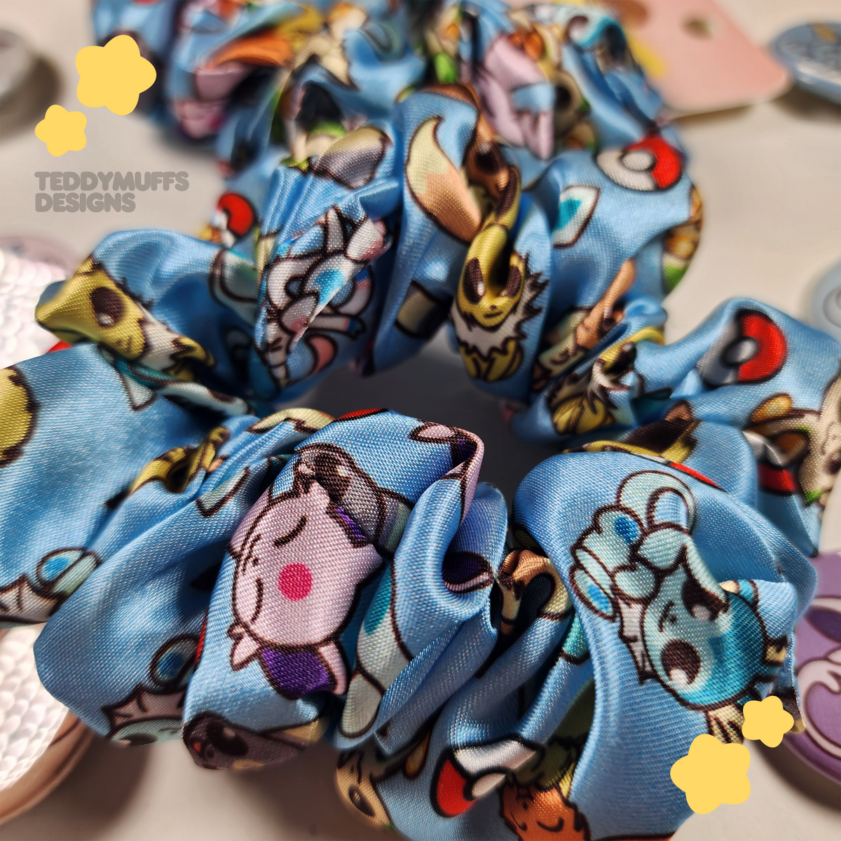 Eeveelutions Scrunchies | Pokemon