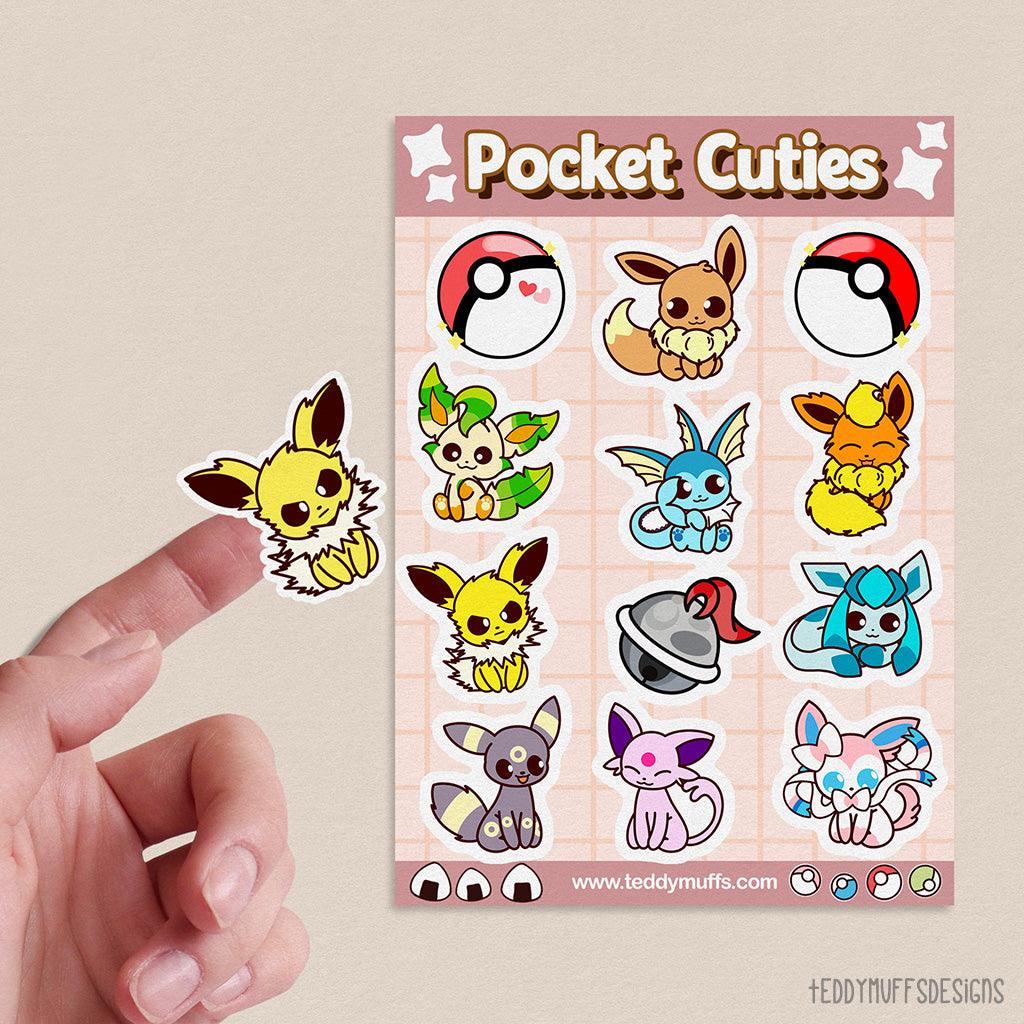 Flying Pikachu Sticker - Teddymuffs Designs