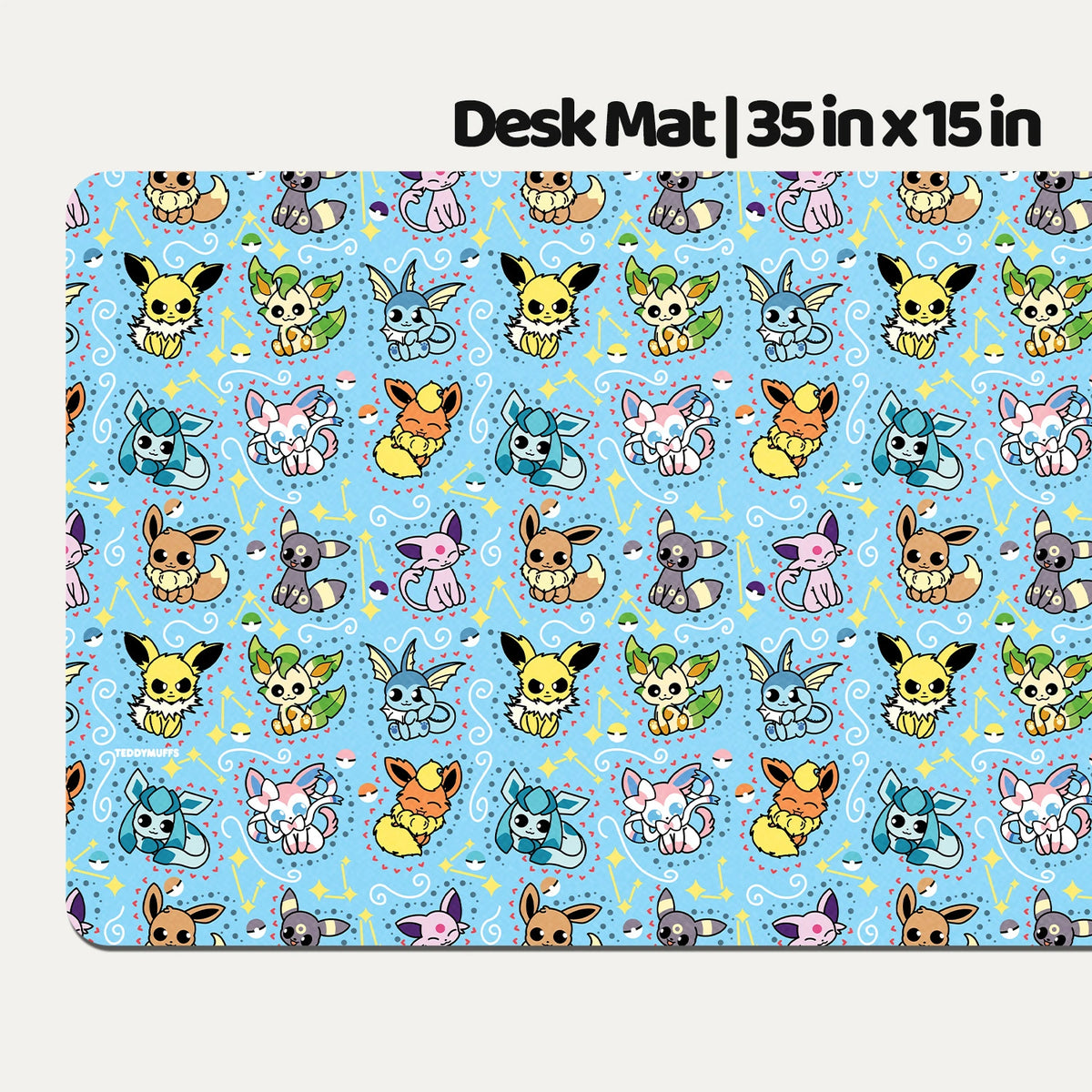 Eeveelutions Desk Mat | Pokemon
