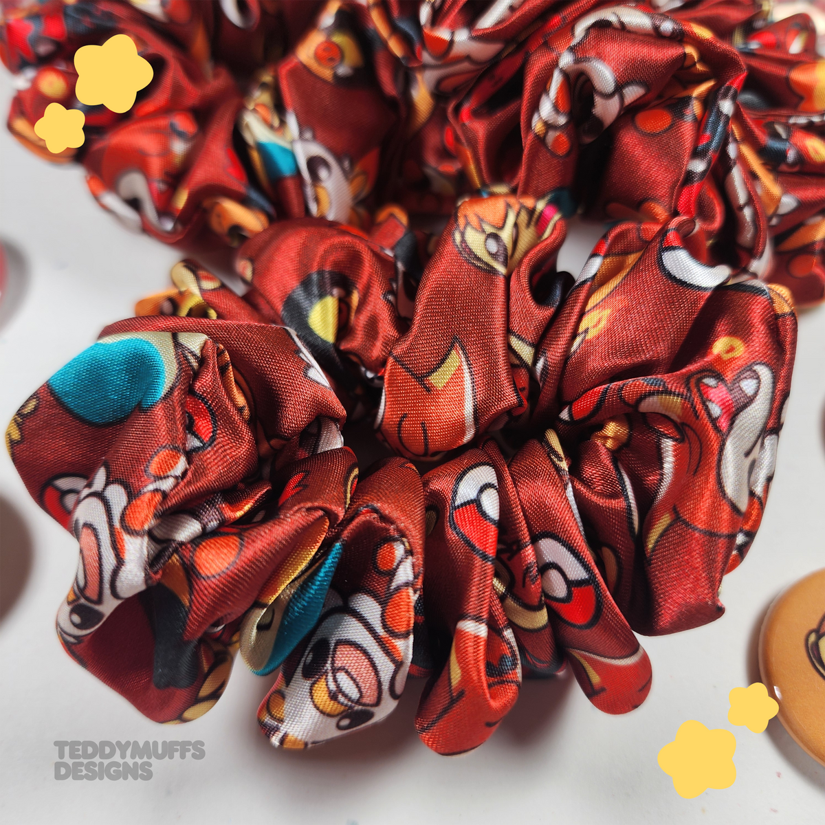 Fire Type Starters Scrunchie | Pokemon