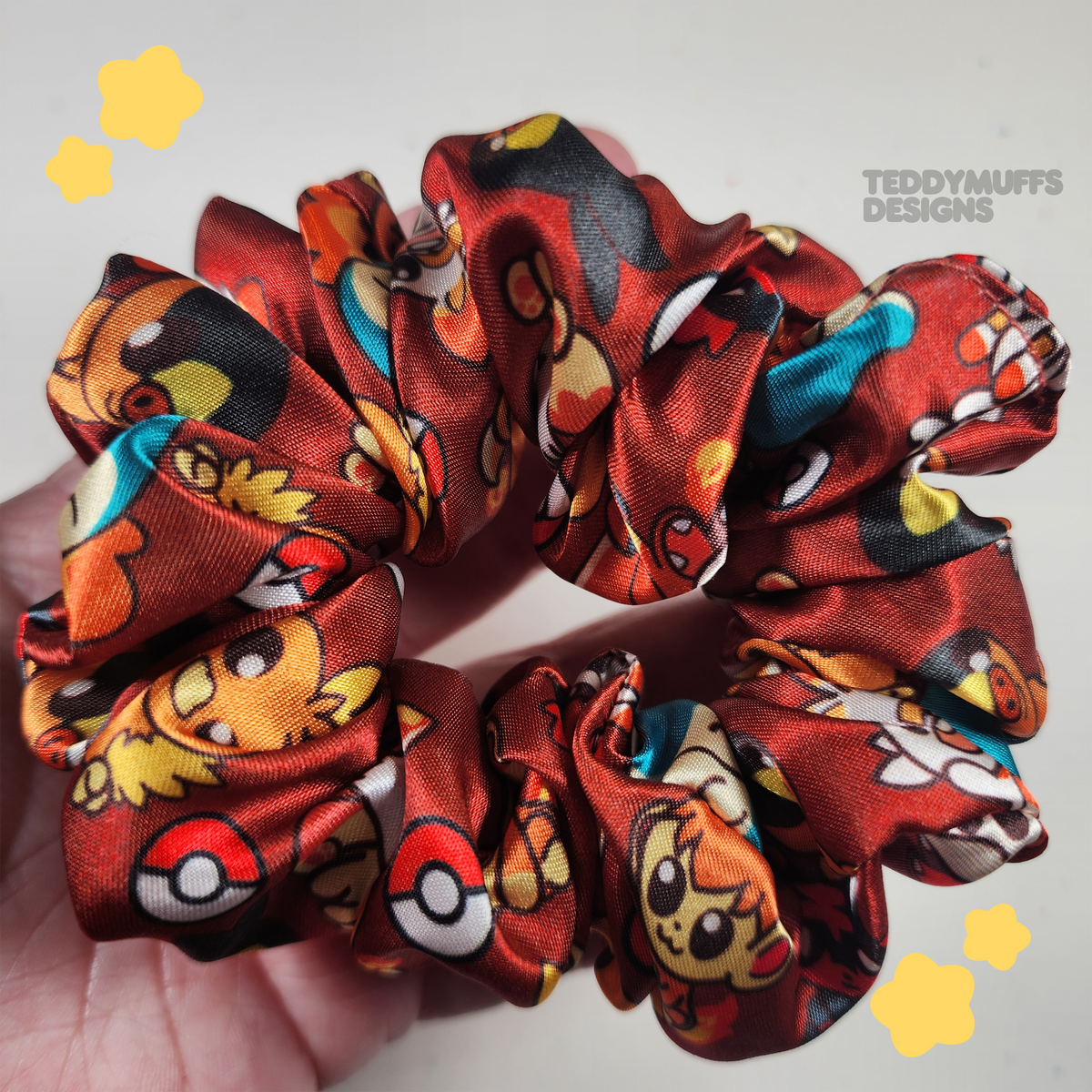 Fire Type Starters Scrunchie | Pokemon