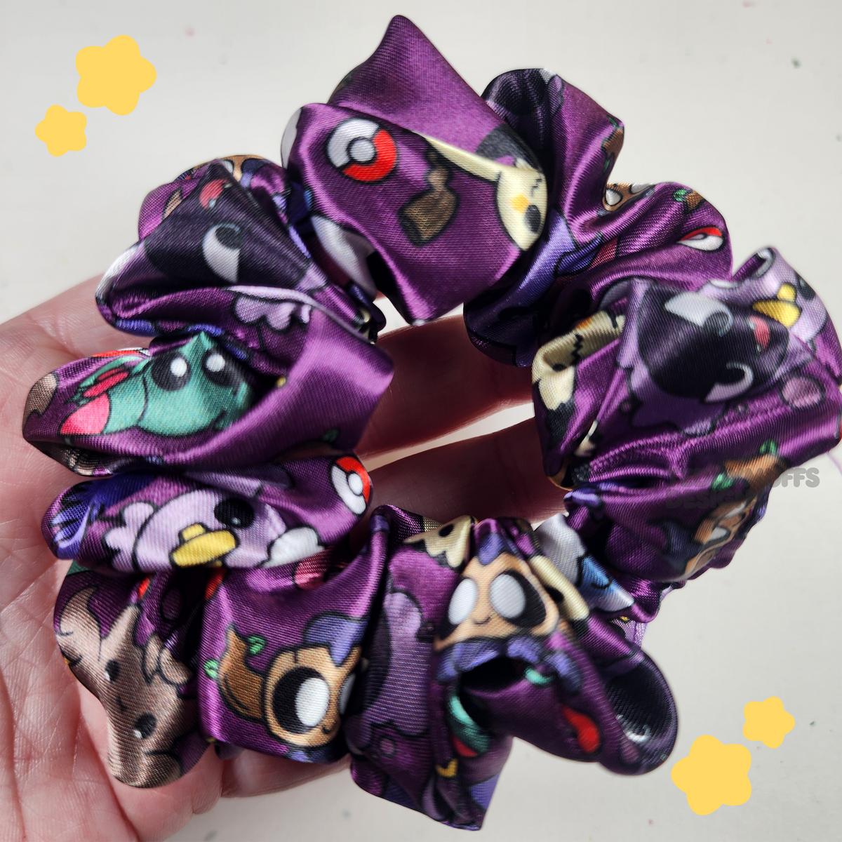 Ghost Type Starters Scrunchie | Pokemon