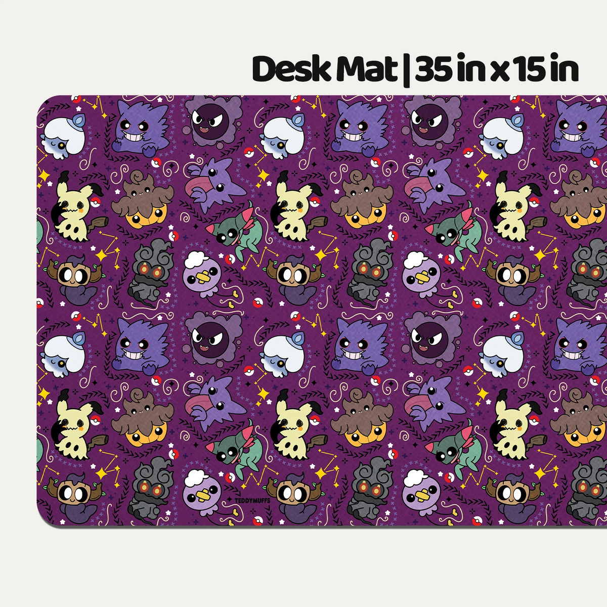 Ghost Pokemon Desk Mat