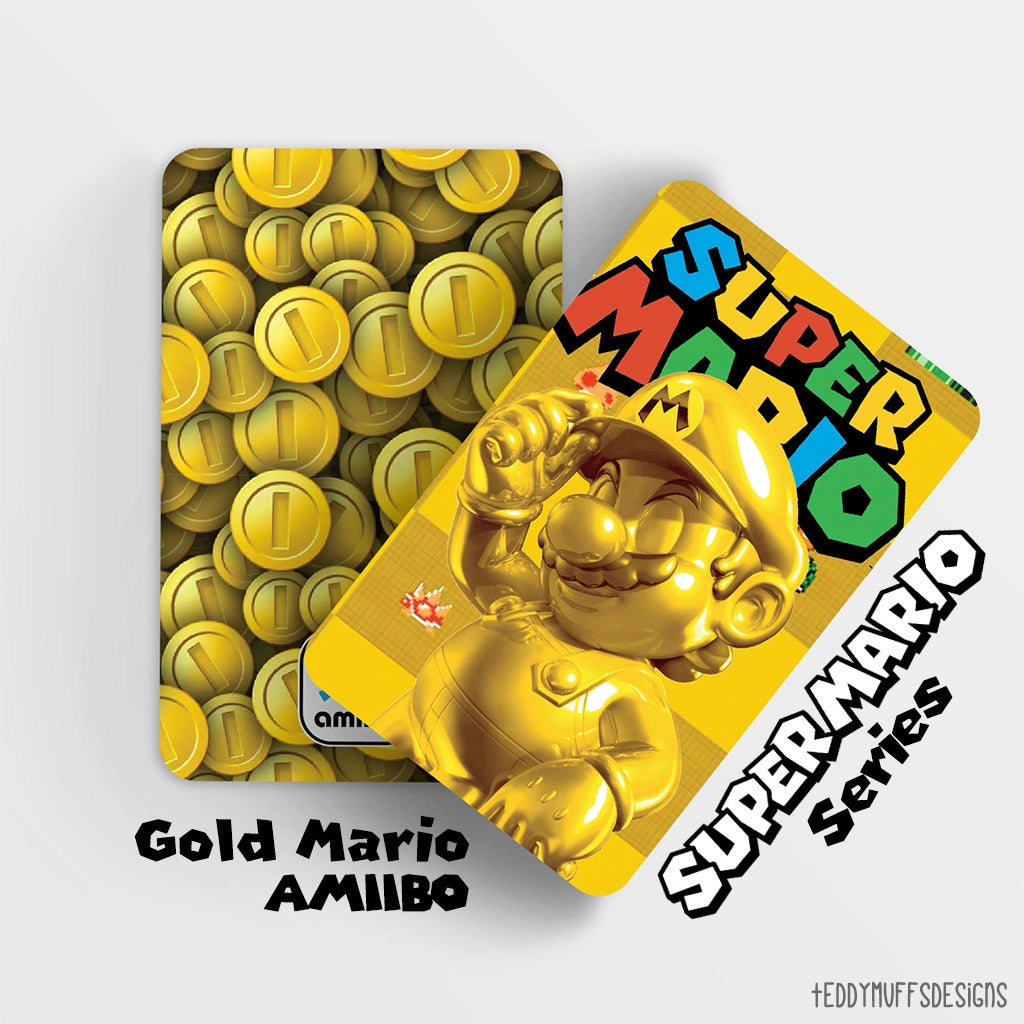 Gold Mario Amiibo