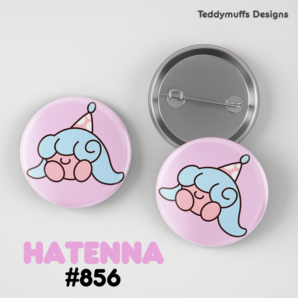 Hatenna Button Pin