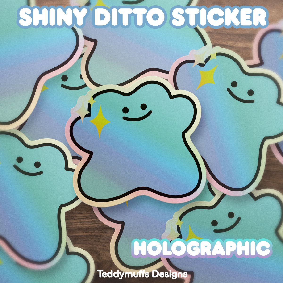 Shiny Ditto Sticker