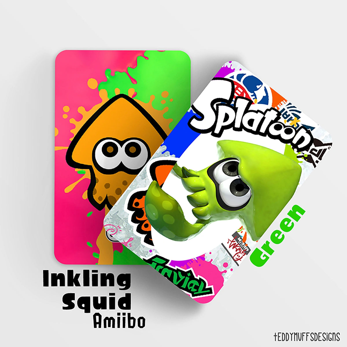 Inkling Squid (Green) Amiibo