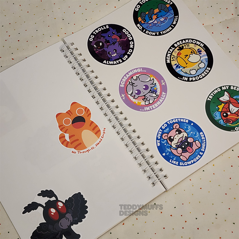 Pokedex Sticker Book