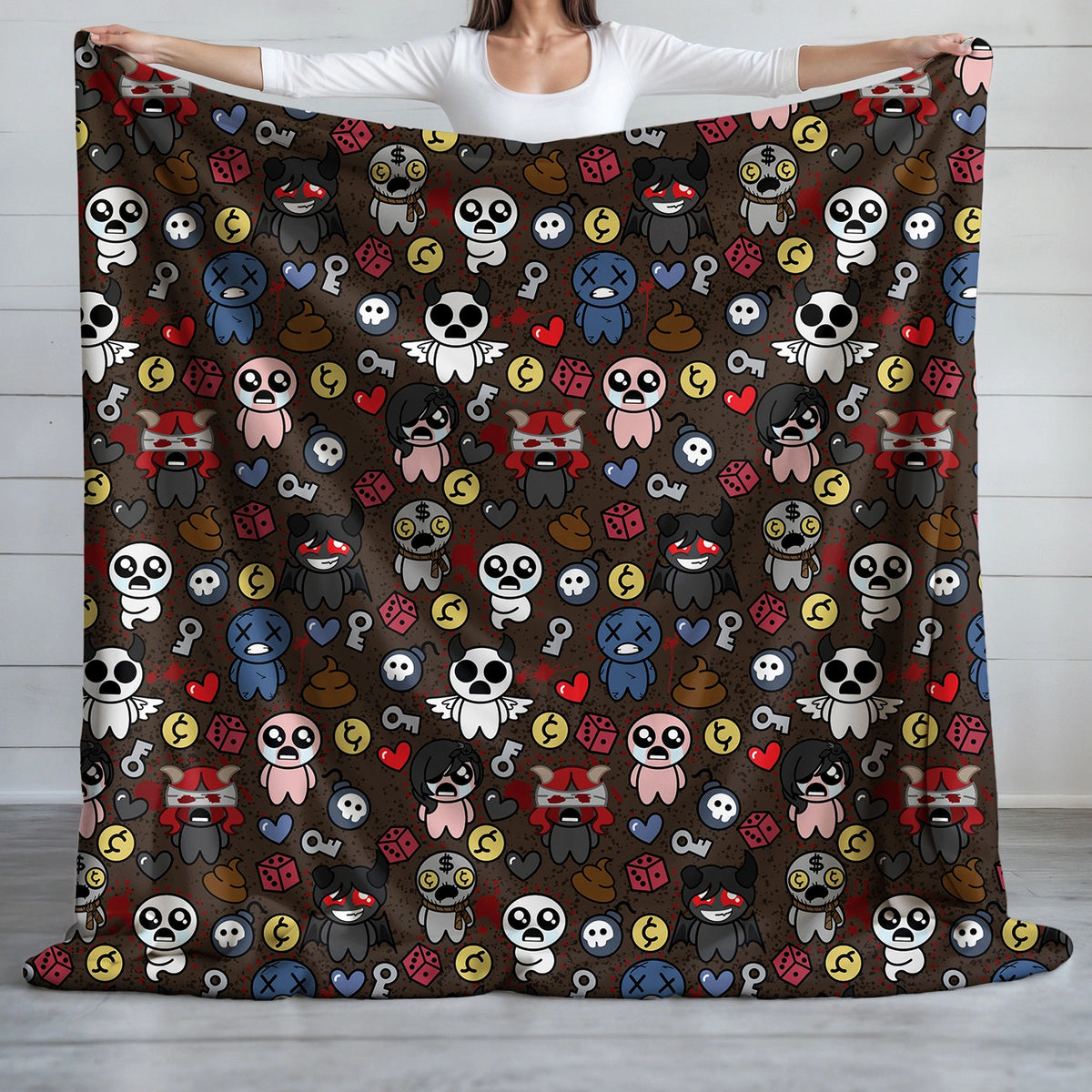 Binding of Isaac Plush Blanket