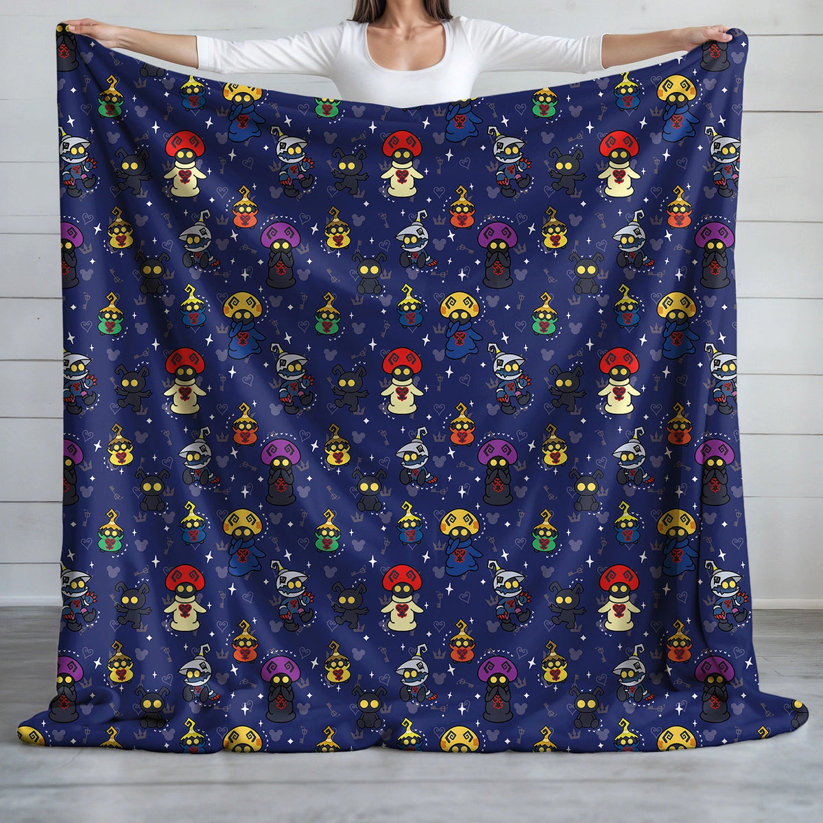 Heartless Plush Blanket | Kingdom Hearts