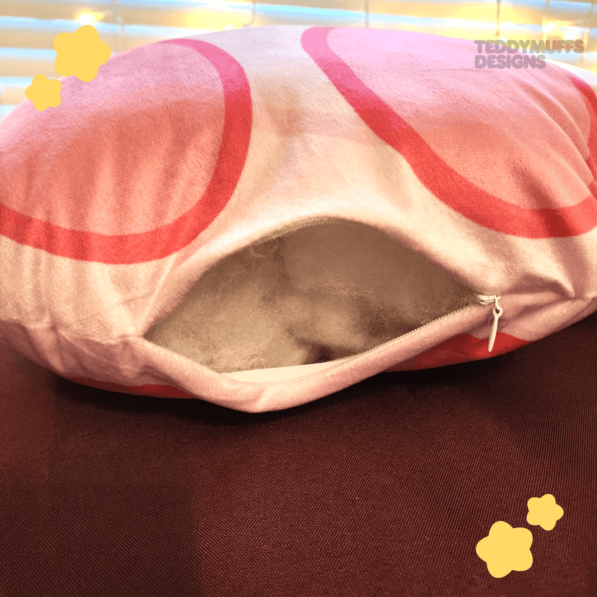 Kirby Pillow - Teddymuffs Designs
