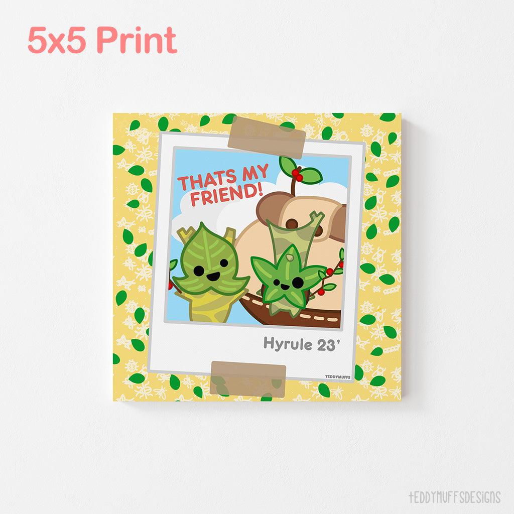Korok Friends Print - Teddymuffs Designs