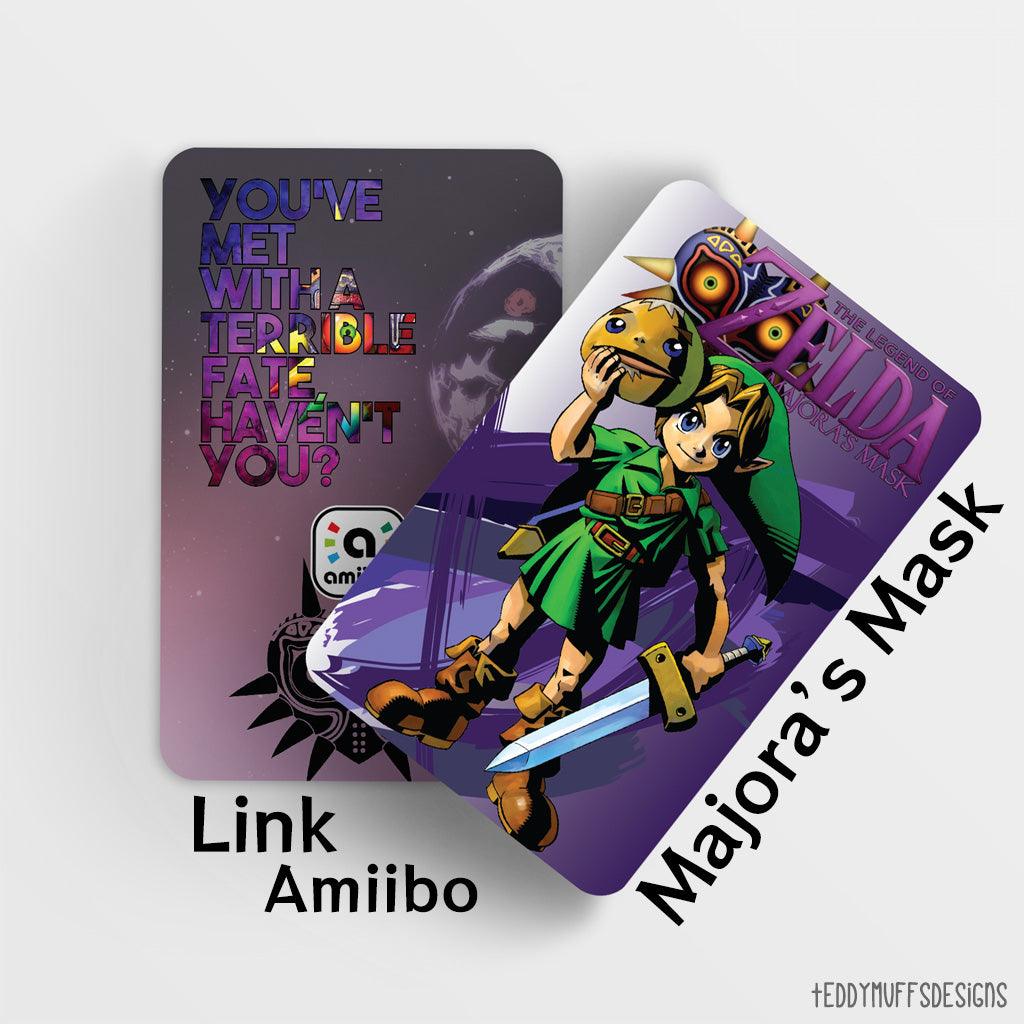 Link (Majora&#39;s Mask) Amiibo Card - Teddymuffs Designs