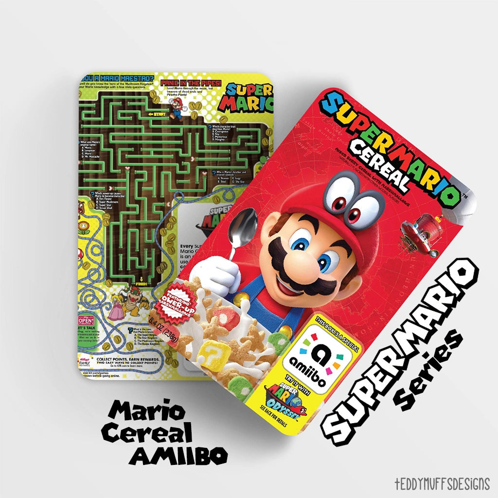Mario Cereal Amiibo