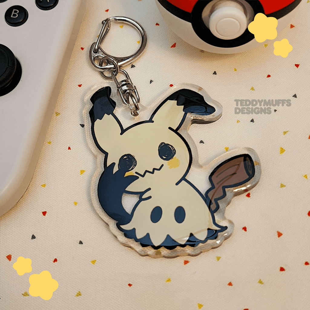 Shiny Mimikyu Sticker - Teddymuffs Designs