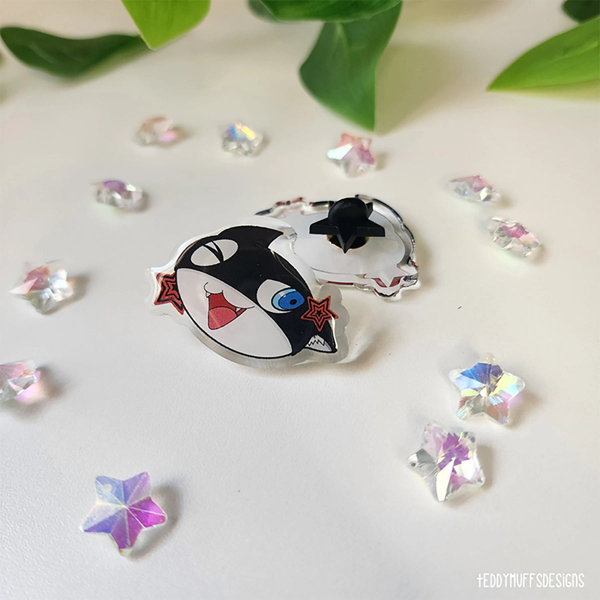 Morgana Acrylic Pin (Persona 5 Inspired)