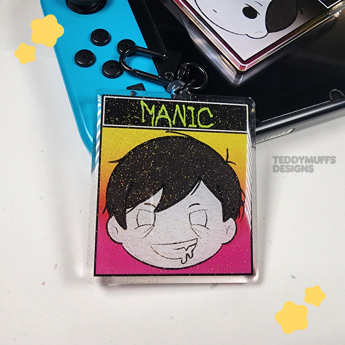 Omori Manic | Neutral Keychain