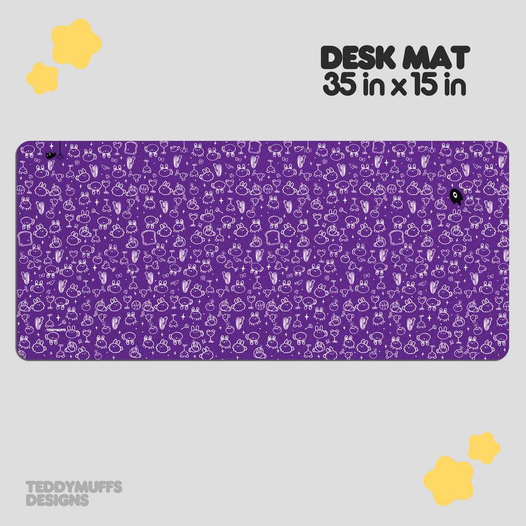 Omori Desk Mat - Teddymuffs Designs Omori Desk Mat - Teddymuffs Designs