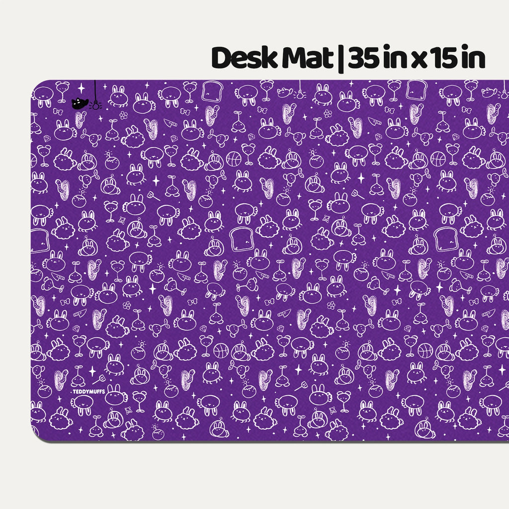 Omori Desk Mat | Indie Gaming Desk Pad | Teddymuffs