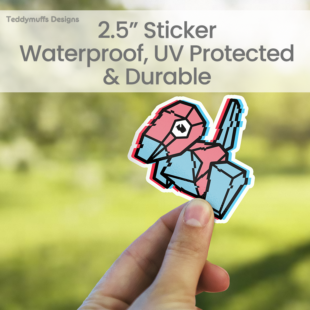 Porygon Sticker