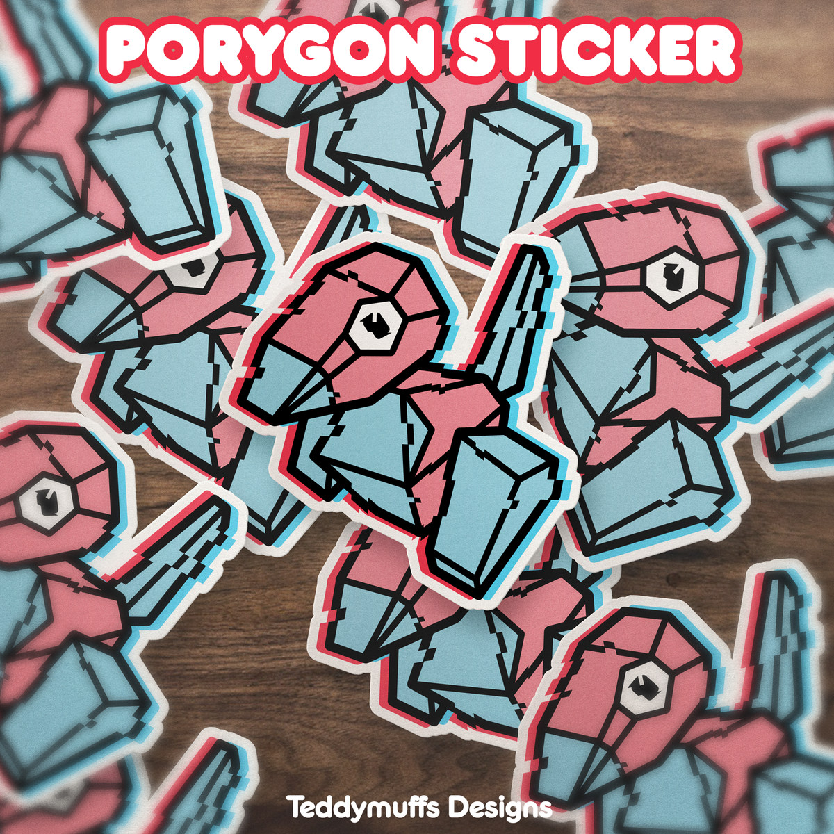 Porygon Sticker