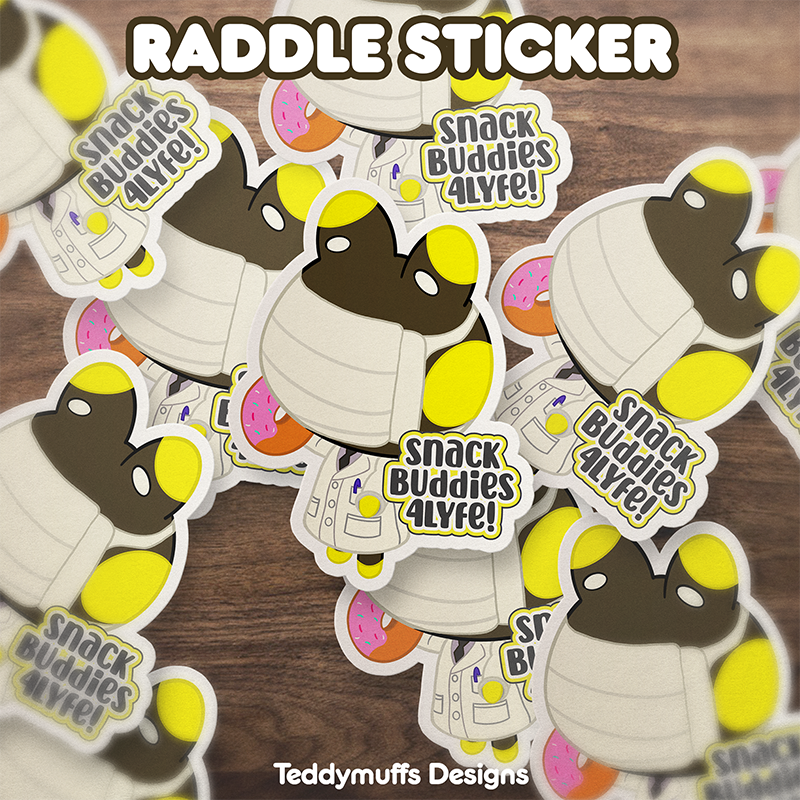 Raddle Sticker