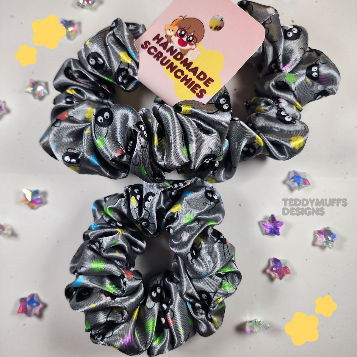 Soot Sprite Scrunchie | Studio Ghibli