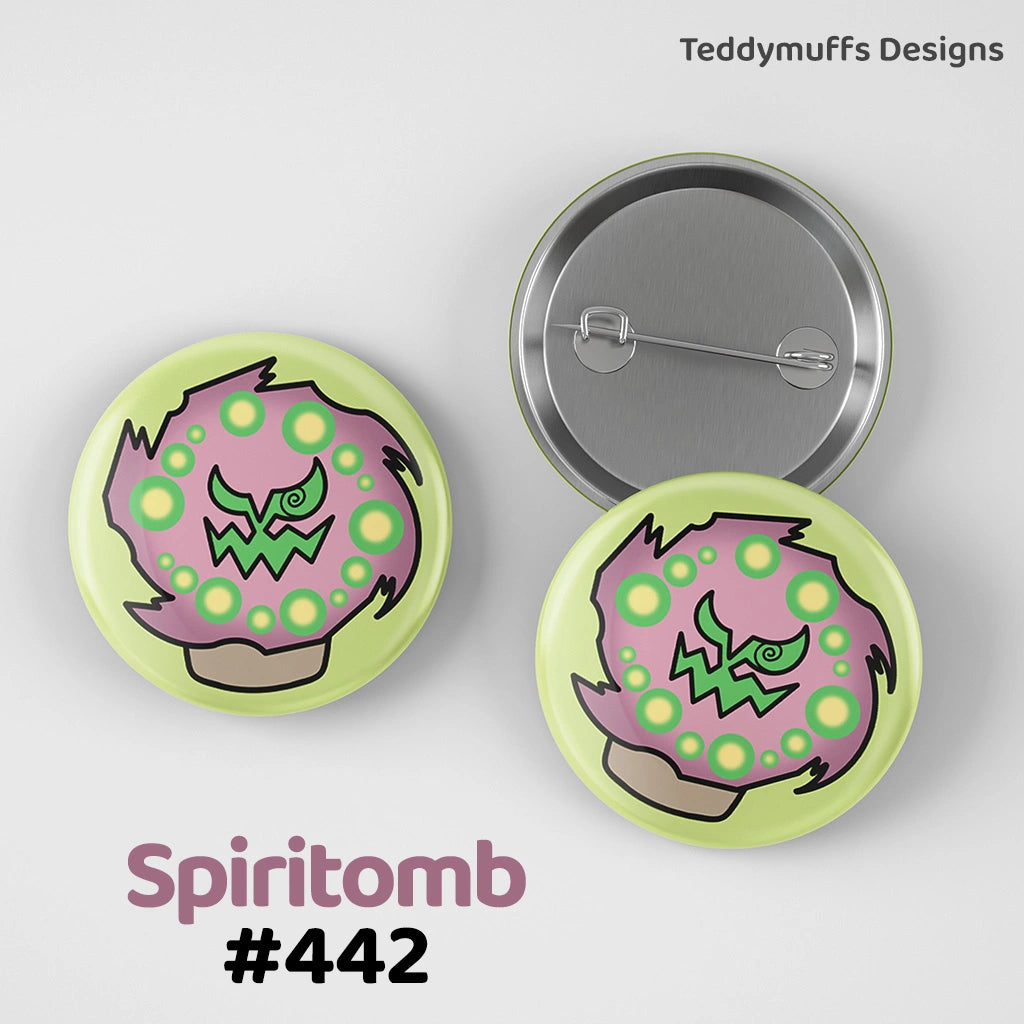 Spiritomb Button Pin