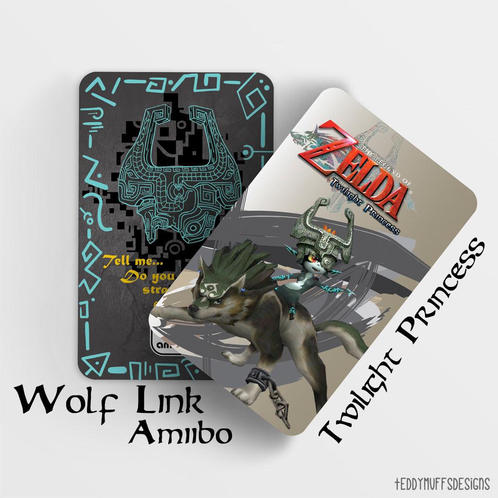 Wolf Link Amiibo Card - Teddymuffs Designs