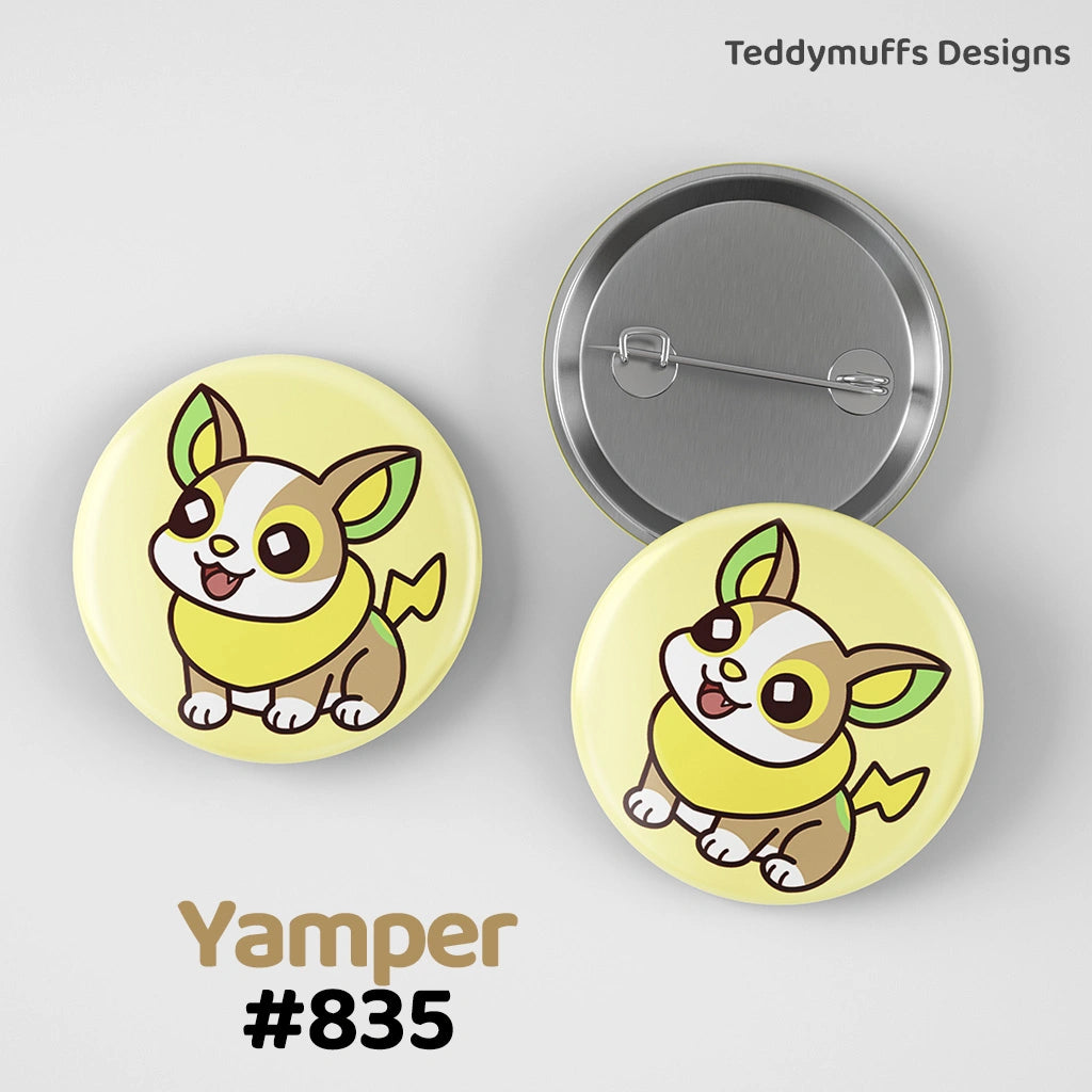 Yamper Button Pin
