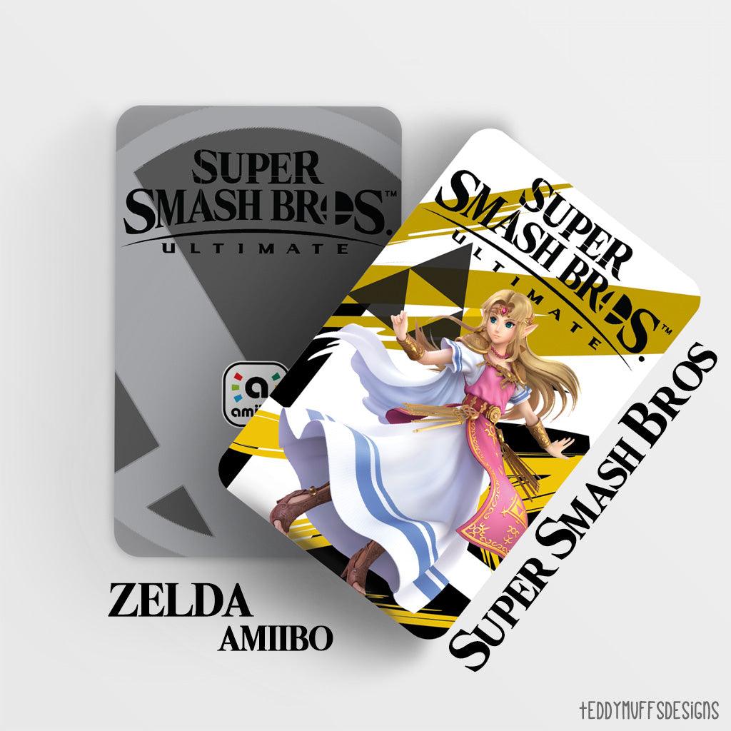 Zelda (SSB) Amiibo Card - Teddymuffs Designs