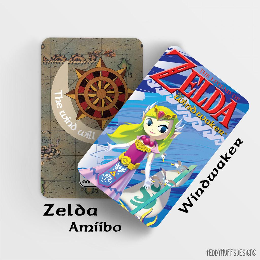 Toon Zelda (WW 30th) Amiibo Cards - Teddymuffs Designs