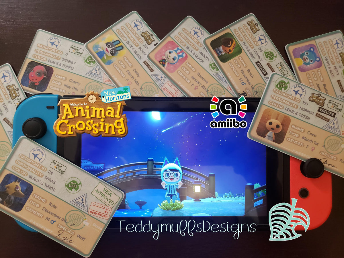 Cookie Amiibo Card - Teddymuffs Designs