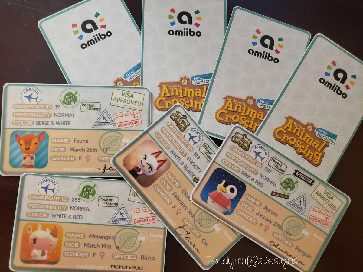 Cookie Amiibo Card - Teddymuffs Designs