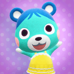 Bluebear Amiibo Card - Teddymuffs Designs