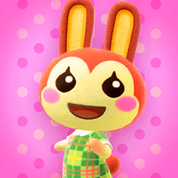 Bunnie Amiibo Card - Teddymuffs Designs