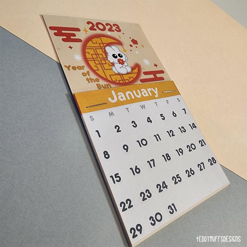 Mini Magnet Calendar - Teddymuffs Designs
