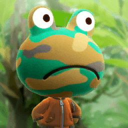 Camofrog Amiibo Card - Teddymuffs Designs