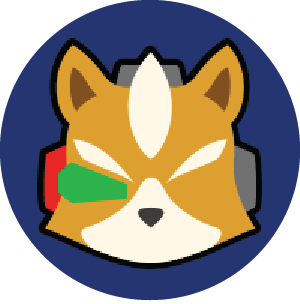 Fox Amiibo Keychain - Teddymuffs Designs